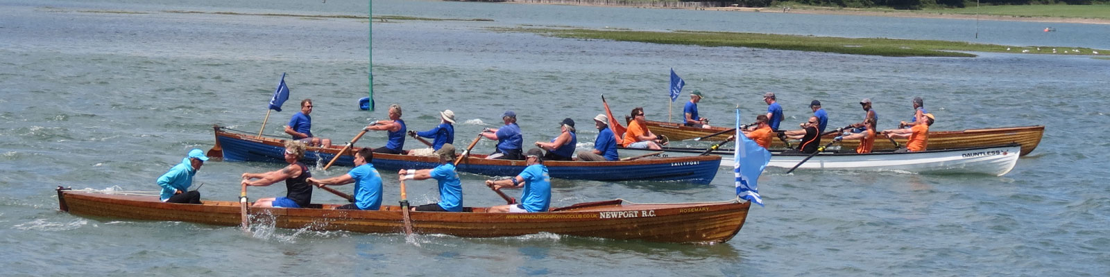 round hayling rowing race